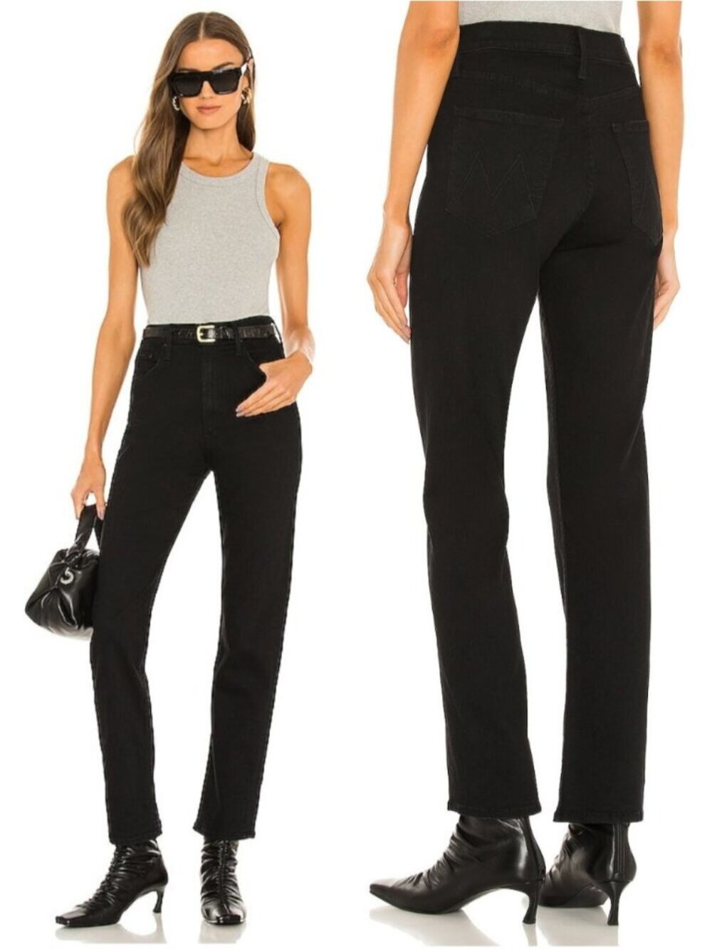 MOTHER The High Waisted Rider Skimp Jeans Size 26 Not Guilty
